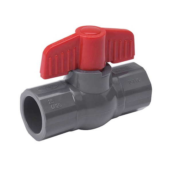 Homewerks 2 in. PVC Slip Ball Valve Full Port T-Handle